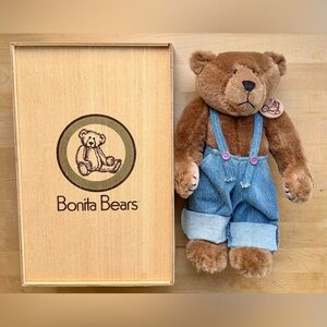 1st & Lmtd Edition Rare #12614 C. Owen Bonita Bear w/Box Low Nbr 632/5000 No COA